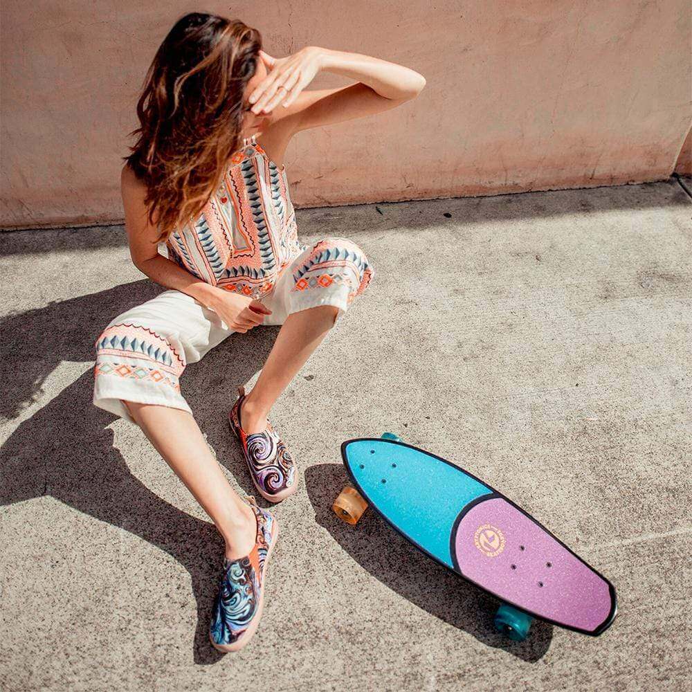 STARRY NIGHT Art Paint Women Canvas Shoes Women UIN