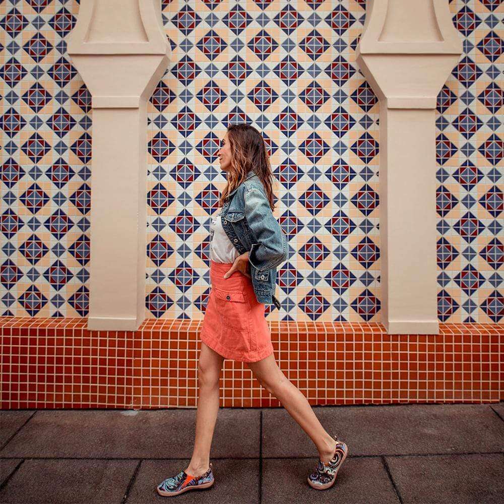 STARRY NIGHT Art Paint Women Canvas Shoes Women UIN