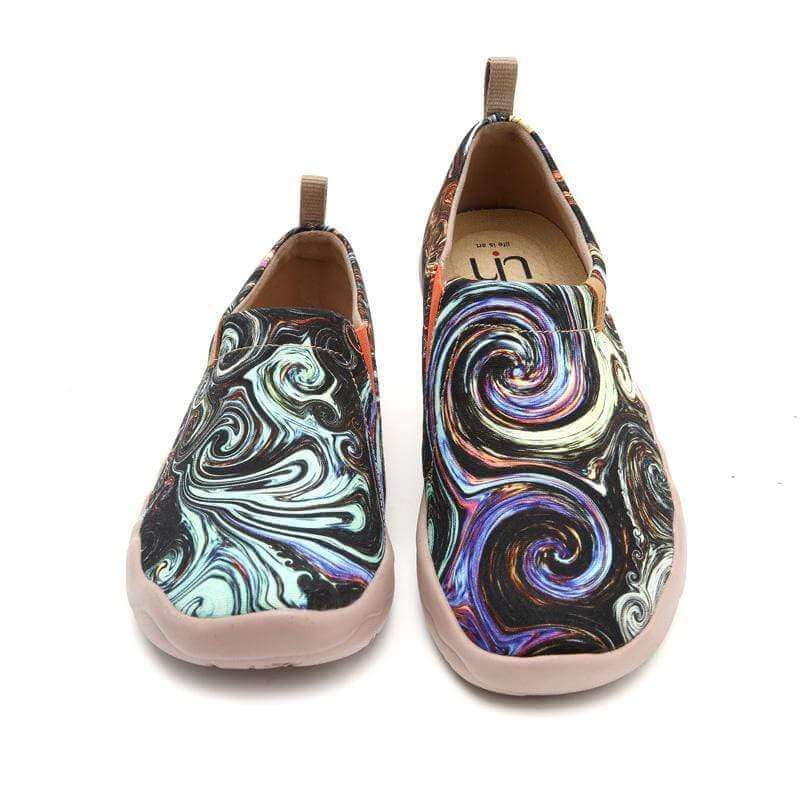STARRY NIGHT Art Paint Women Canvas Shoes Women UIN
