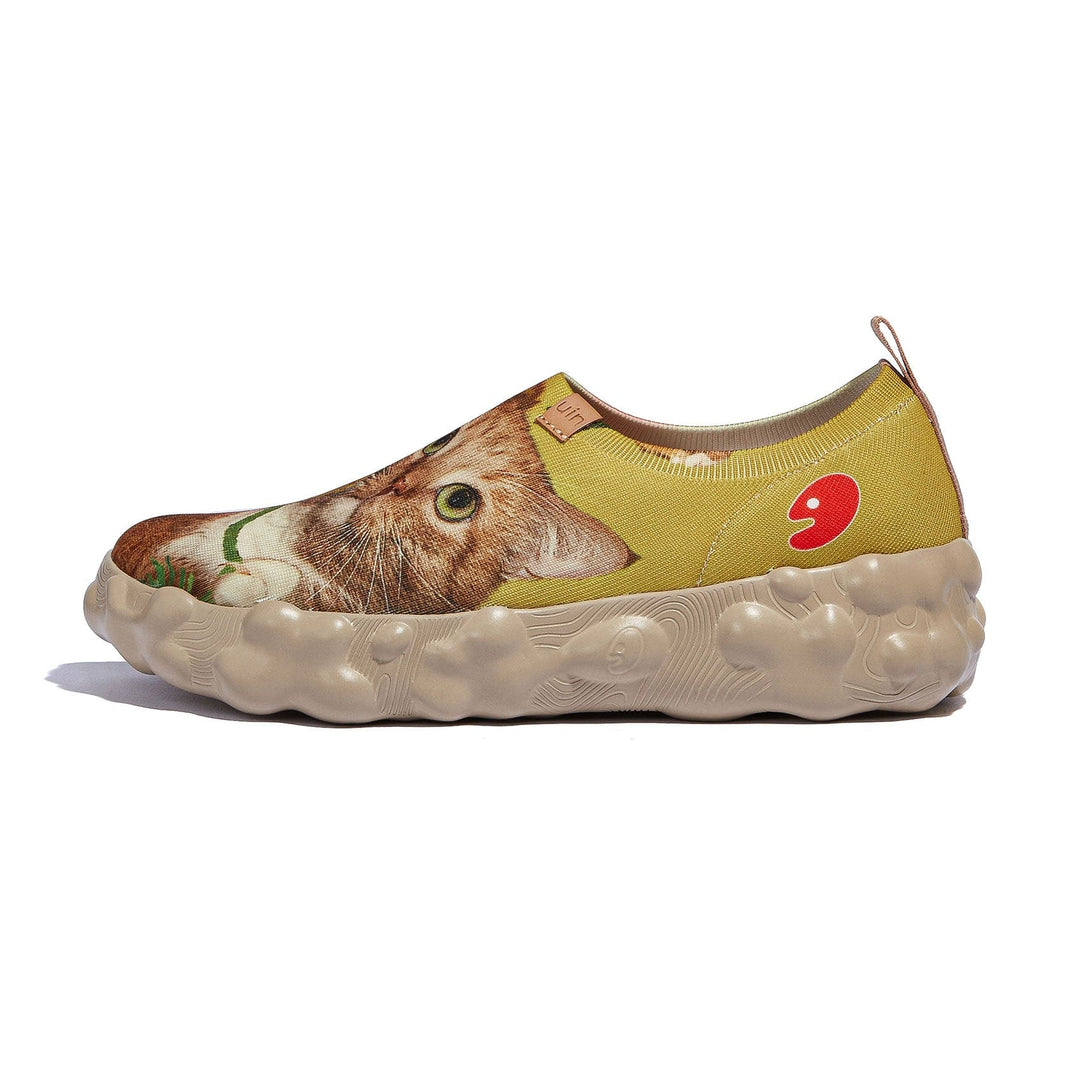 UIN Footwear Women Sunflowers and Cat 2 Toledo VI Women Canvas loafers