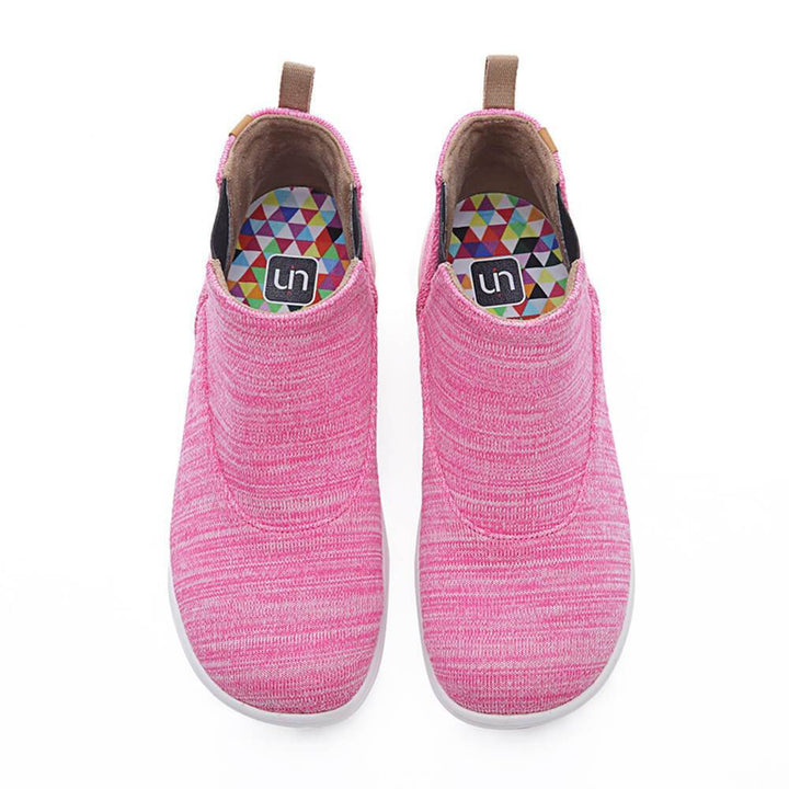 UIN Footwear Women Tengwu Pink Canvas loafers