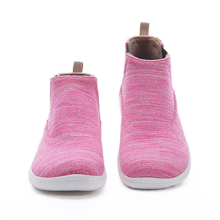 UIN Footwear Women Tengwu Pink Canvas loafers