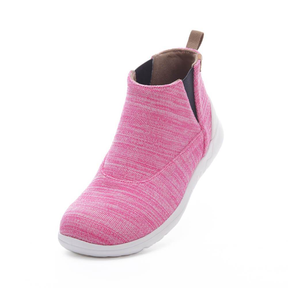 UIN Footwear Women Tengwu Pink Canvas loafers