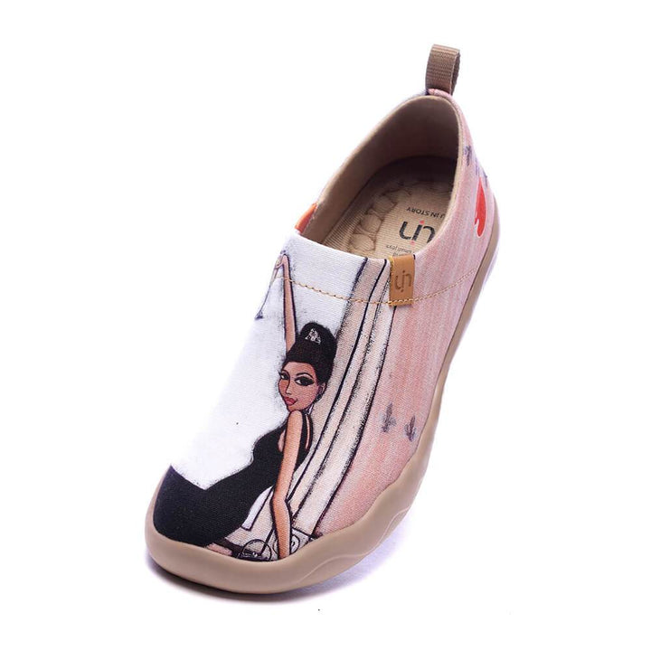 UIN Footwear Women The Little Dress Canvas loafers